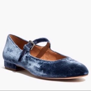 ISO Madewell Coralie blue velvet 8